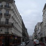 La rue Trousseau en 2005, à l'angle de la rue du faubourg Saint-Antoine